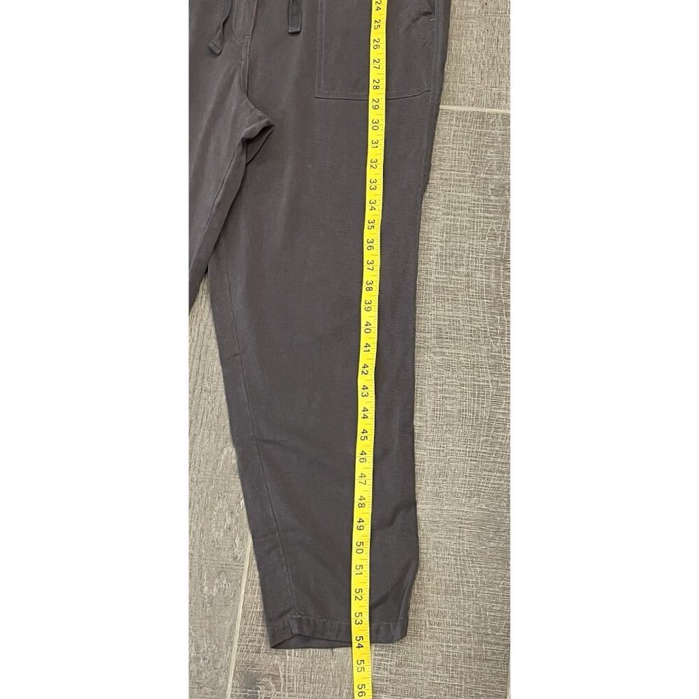 Sundance Women’s All Roads Jumpsuit Size P Small Gray 3/4 Sleeves Pockets - Picture 11 of 16